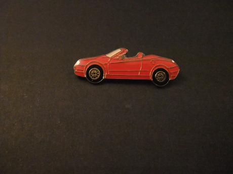 Fiat Barchetta Spider Cabrio (kleine roadster ) rood